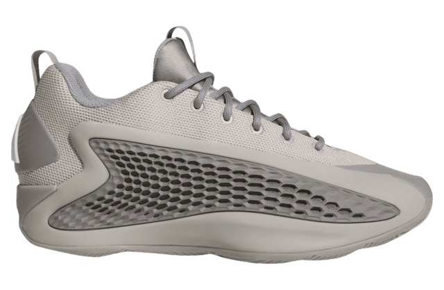 Adidas Anthony Edwards 1 Low Metallic Grey Metallic Grey / Dovegrey adidas release photo
