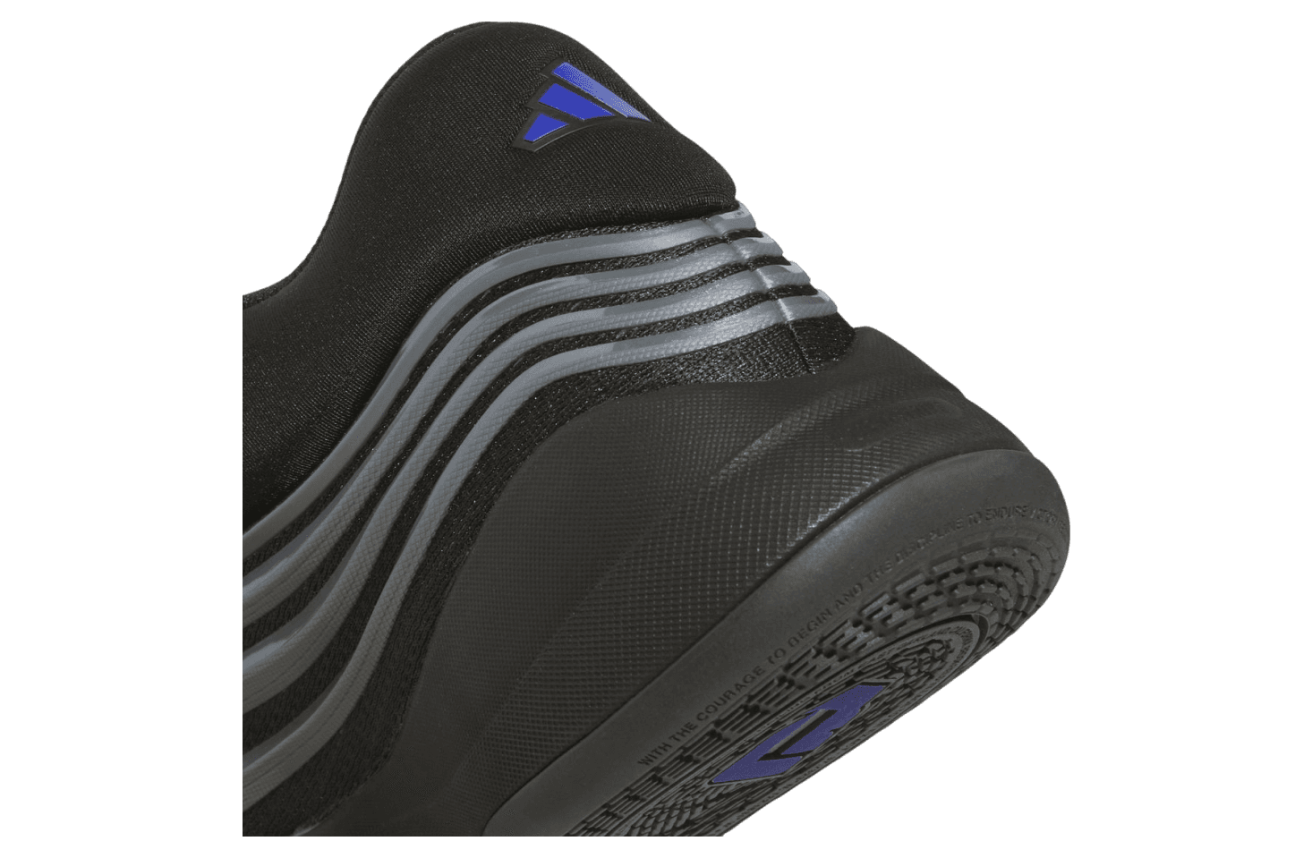 Adidas Dame 10 Core Black / Iron Metallic release photo 3
