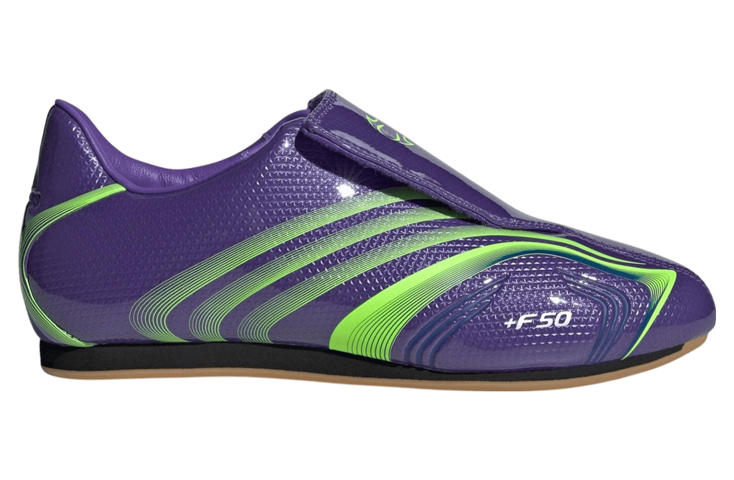 Adidas F50 Taekwondo Purple Rush / Lucid Lemon release photo 1