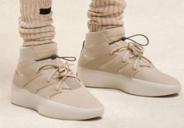 adidas Fear of God Athletics 1 Basketball Clay Argile adidas release photo