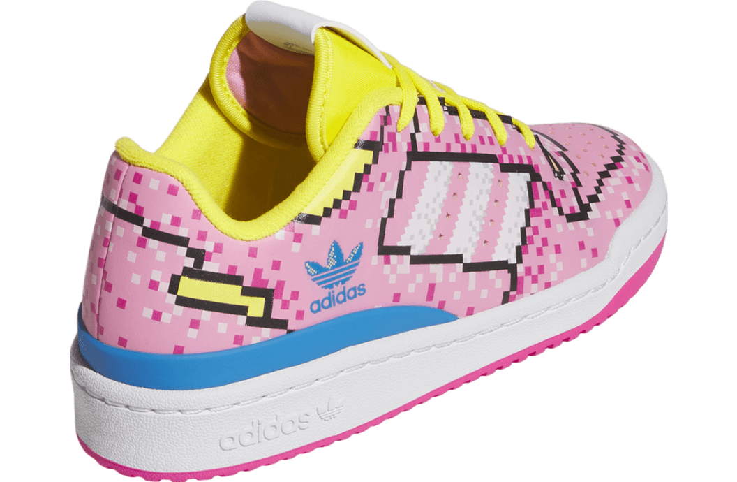 Adidas Forum Low 8-Bit Bliss Pink / Footwear White release photo 4