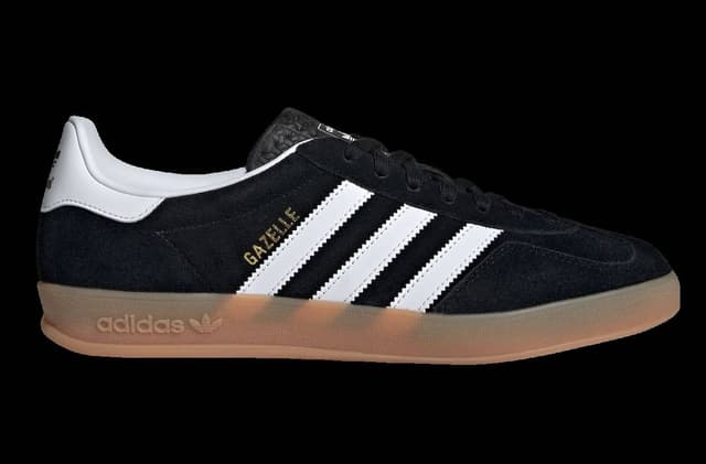 adidas Gazelle Indoor Black Gum adidas release photo