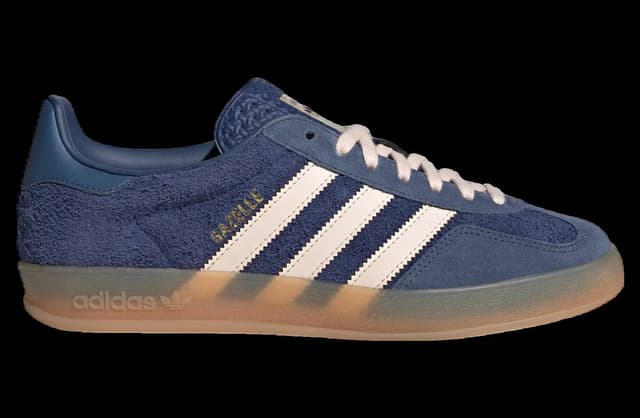 Adidas Gazelle Indoor Dark Blue / Bliss Orange adidas release photo