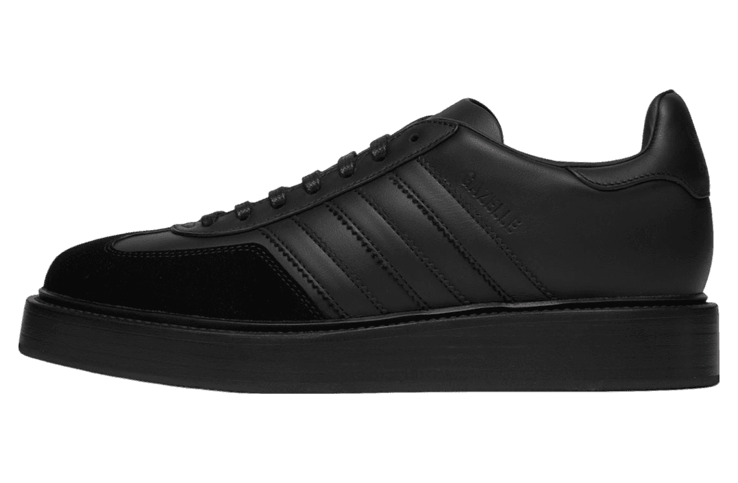 Adidas Gazelle Indoor Made in Italy Triple Black release photo 2
