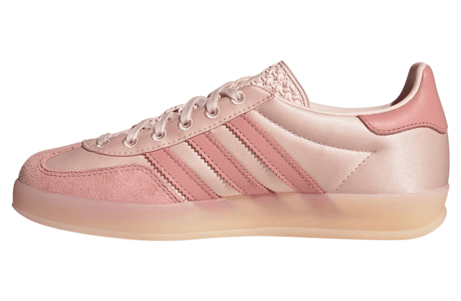 Adidas Gazelle Indoor Pink Satin Suede release photo 3