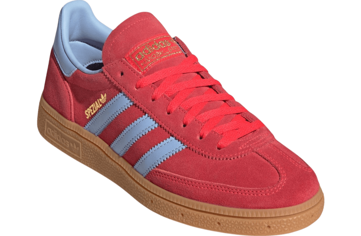 Adidas Handball Spezial WMNS Lucid Red / Glow Blue release photo 2