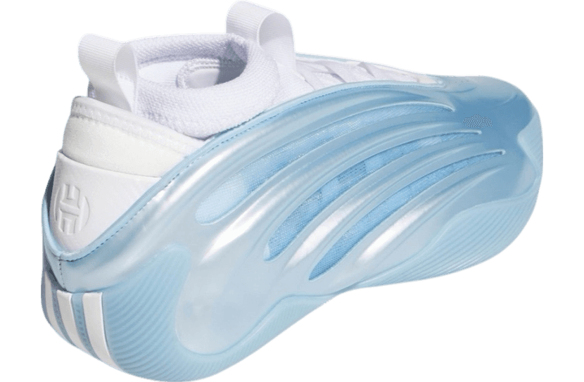 Adidas Harden Vol. 9 Glow Blue Glow Blue / Cloud White release photo 3