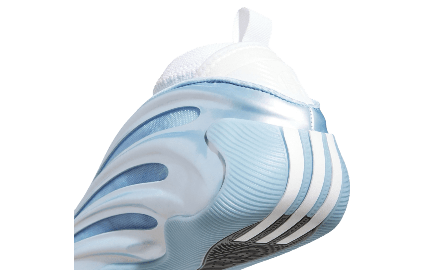 Adidas Harden Vol. 9 Glow Blue Glow Blue / Cloud White release photo 7