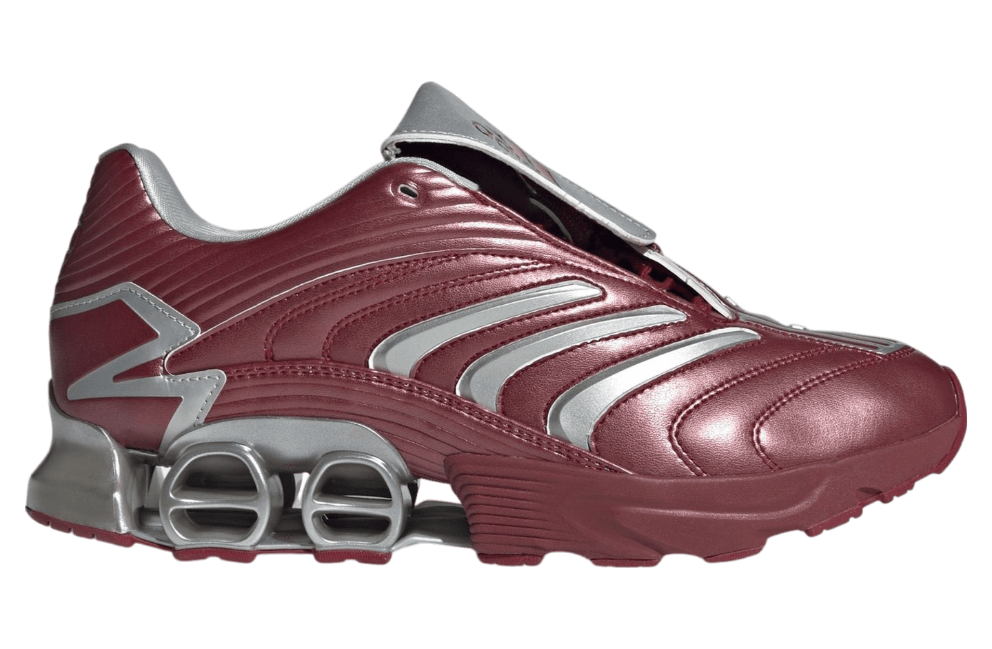 Adidas Predator Megaride Collegiate Burgundy / Silver Metallic release photo 1