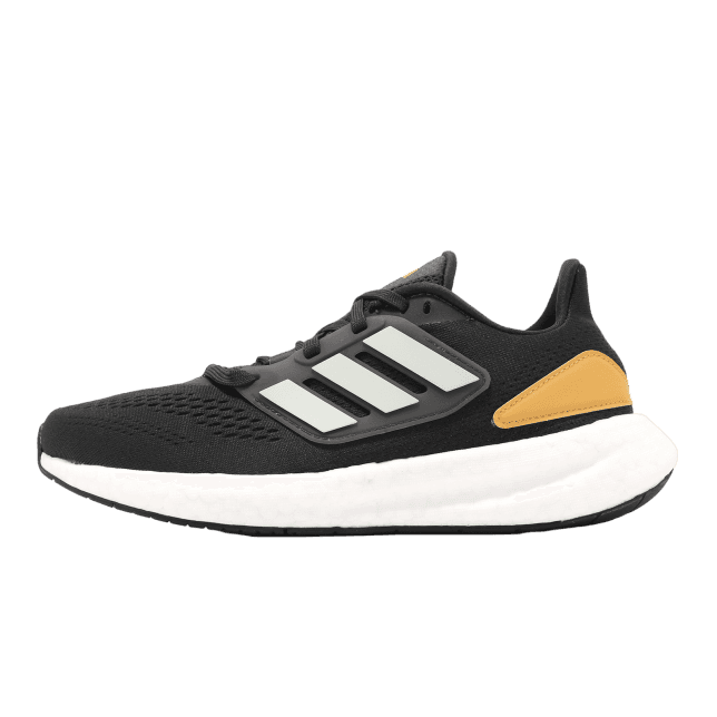 Adidas Pureboost 22 J Carbon / Wonder Silver adidas release photo