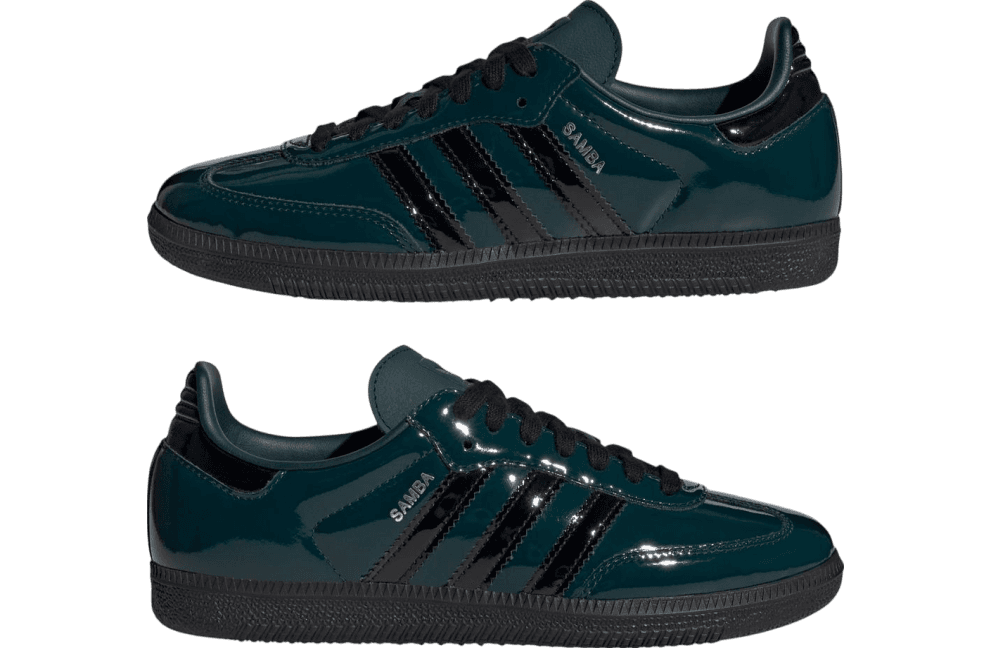 Adidas Samba Aurora Ivy / Core Black release photo 3