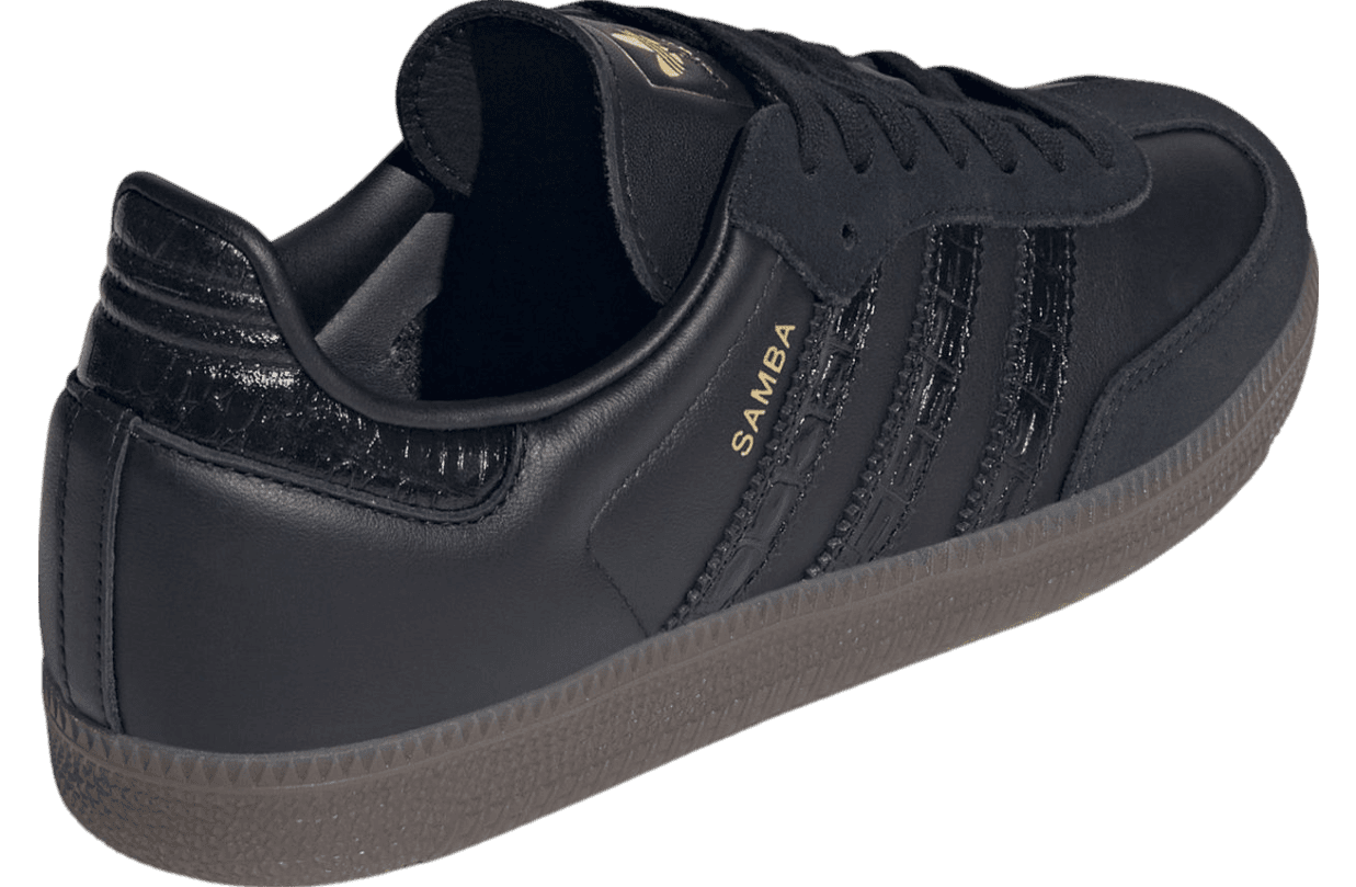 Adidas Samba Croc Stripes Black release photo 2