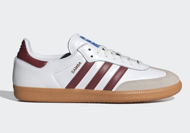 adidas Samba OG Collegiate Burgundy adidas release photo