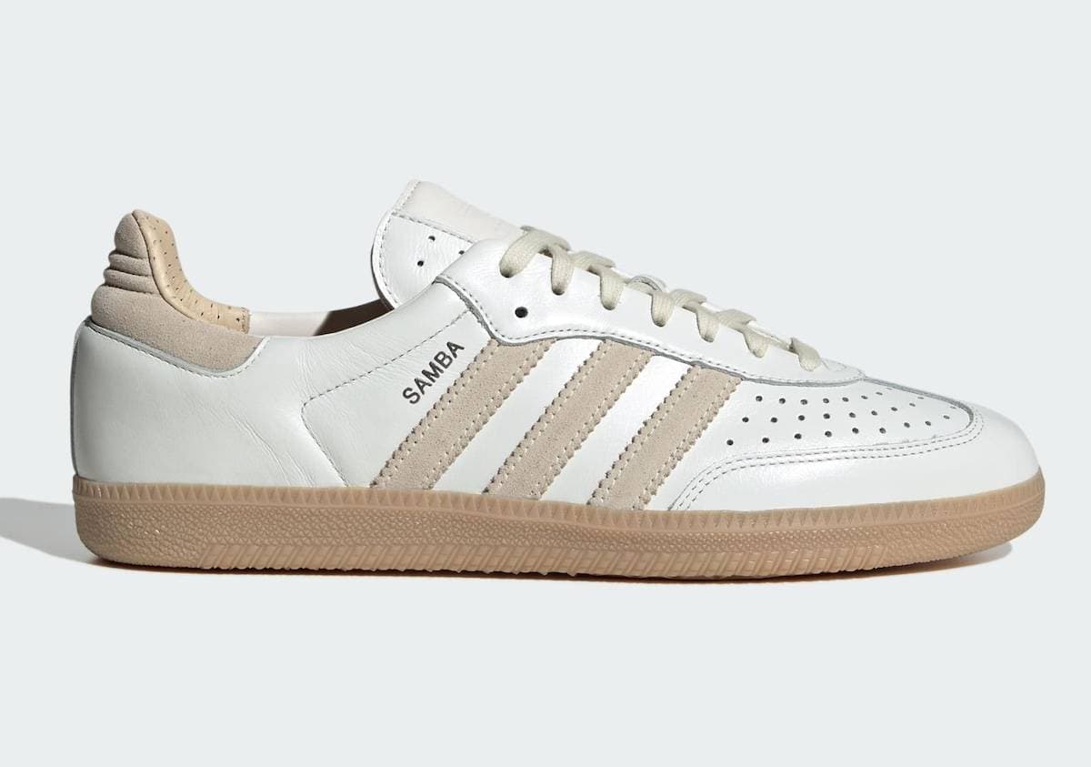 adidas Samba OG White Beige adidas release photo