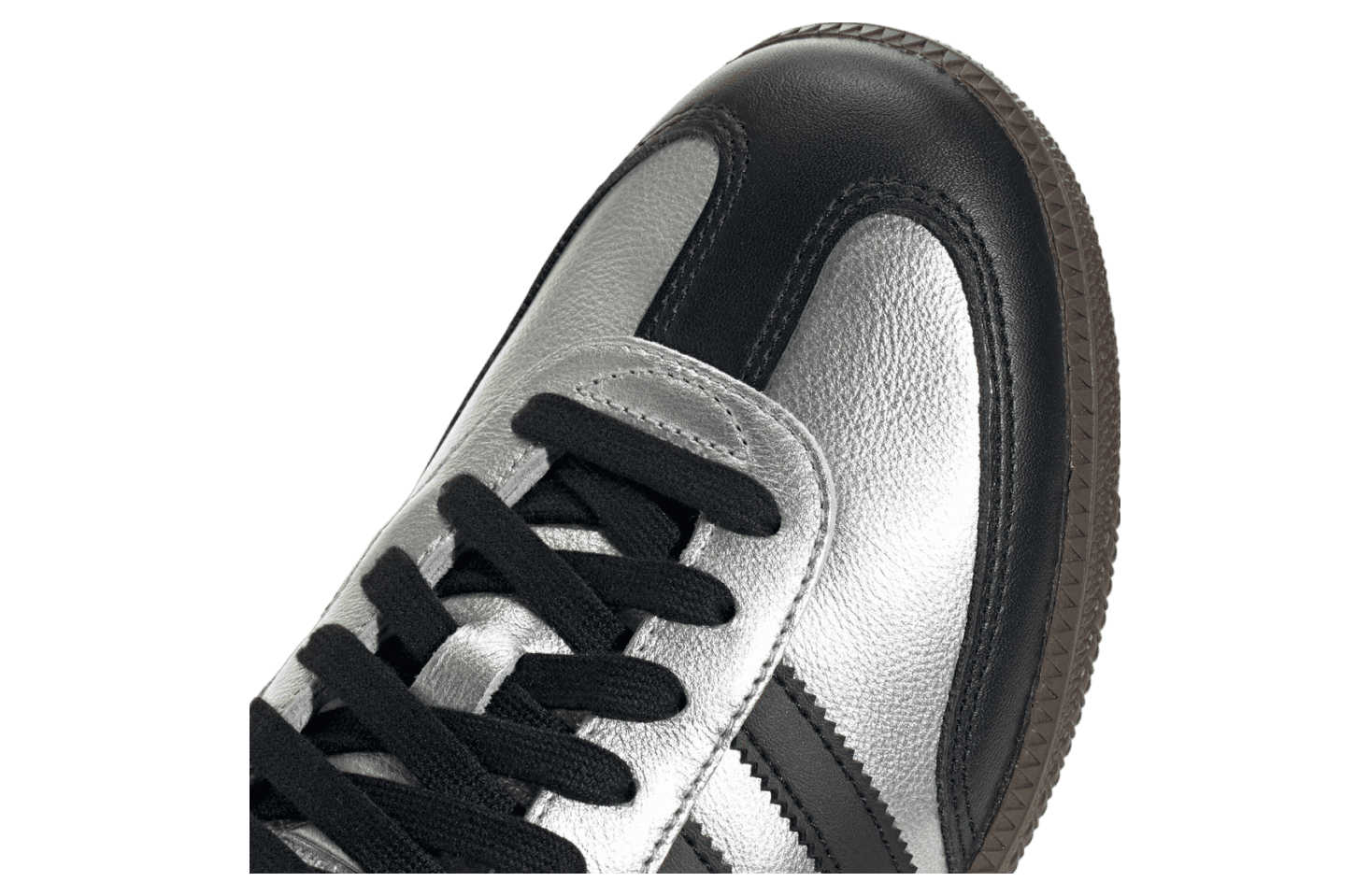 Adidas Samba Silver Metallic / Core Black release photo 3