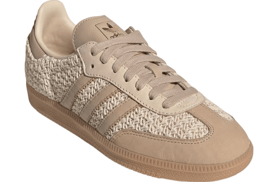 Adidas Samba WMNS Crochet Pack Sand Strata release photo 2