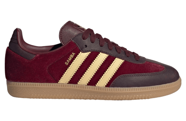 Adidas Samba WMNS Sharp Red / Maroon adidas release photo