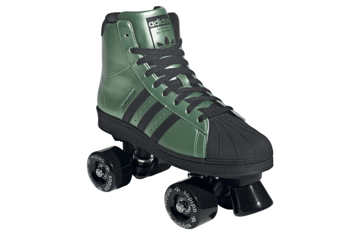 Adidas Superstar Roller Skate Metallic Green release photo 2