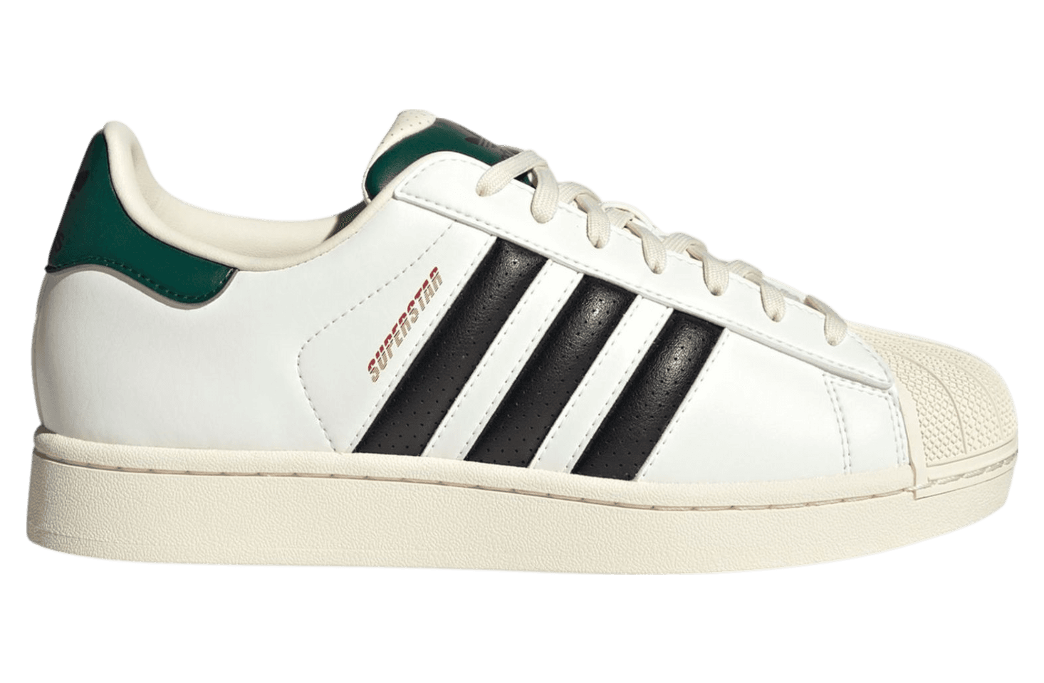 Adidas Superstar White / Black / Green release photo 1