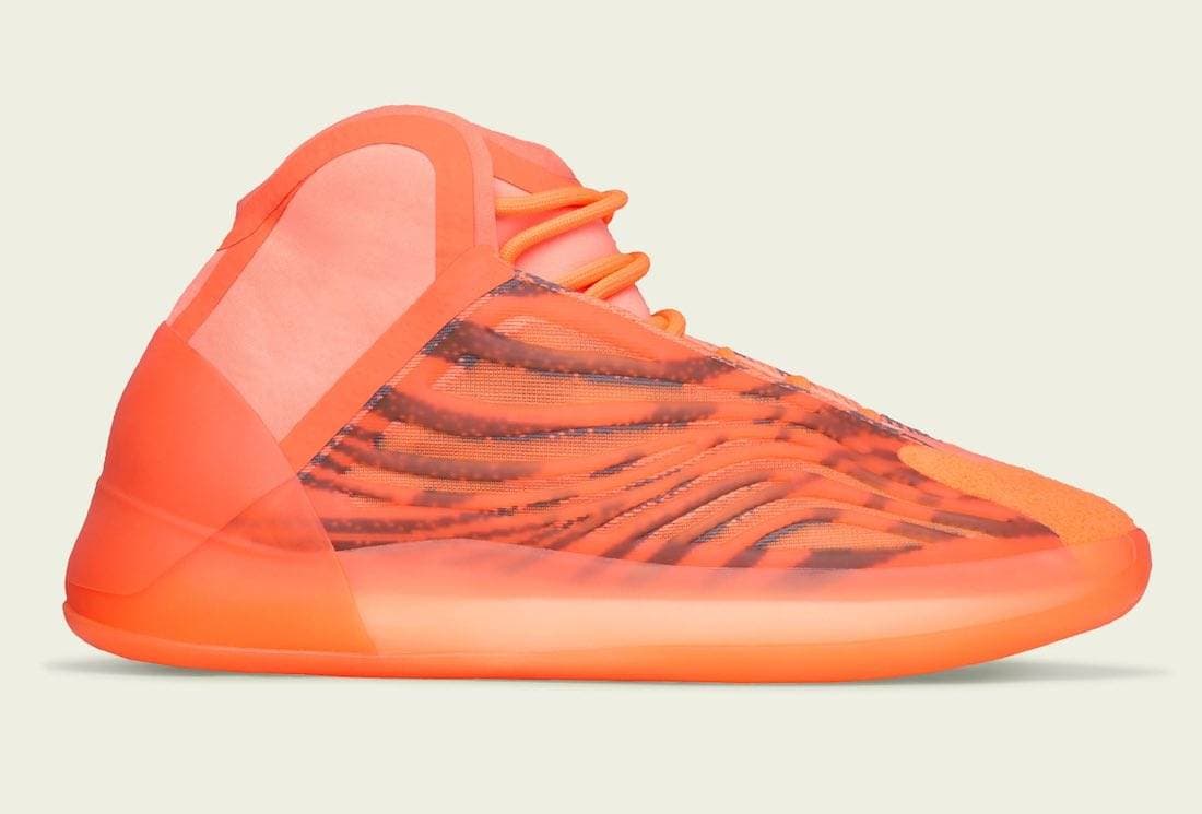 adidas Yeezy QNTM Hi-Res Orange release photo 2