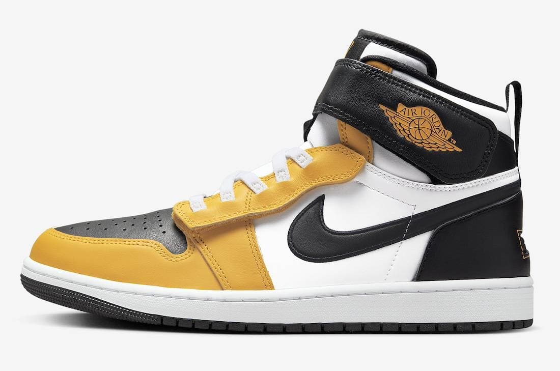 Air Jordan 1 High FlyEase Yellow Ochre Jordan release photo
