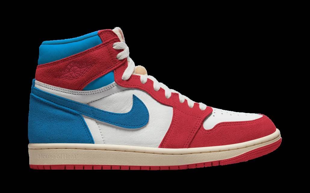 Air Jordan 1 High OG University Red Dark Powder Blue release photo 3