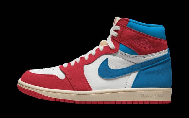 Air Jordan 1 High OG University Red Dark Powder Blue Jordan release photo