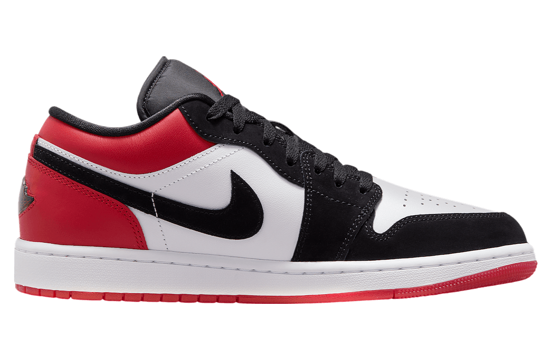 Air Jordan 1 Low Black Toe 2025 release photo 3