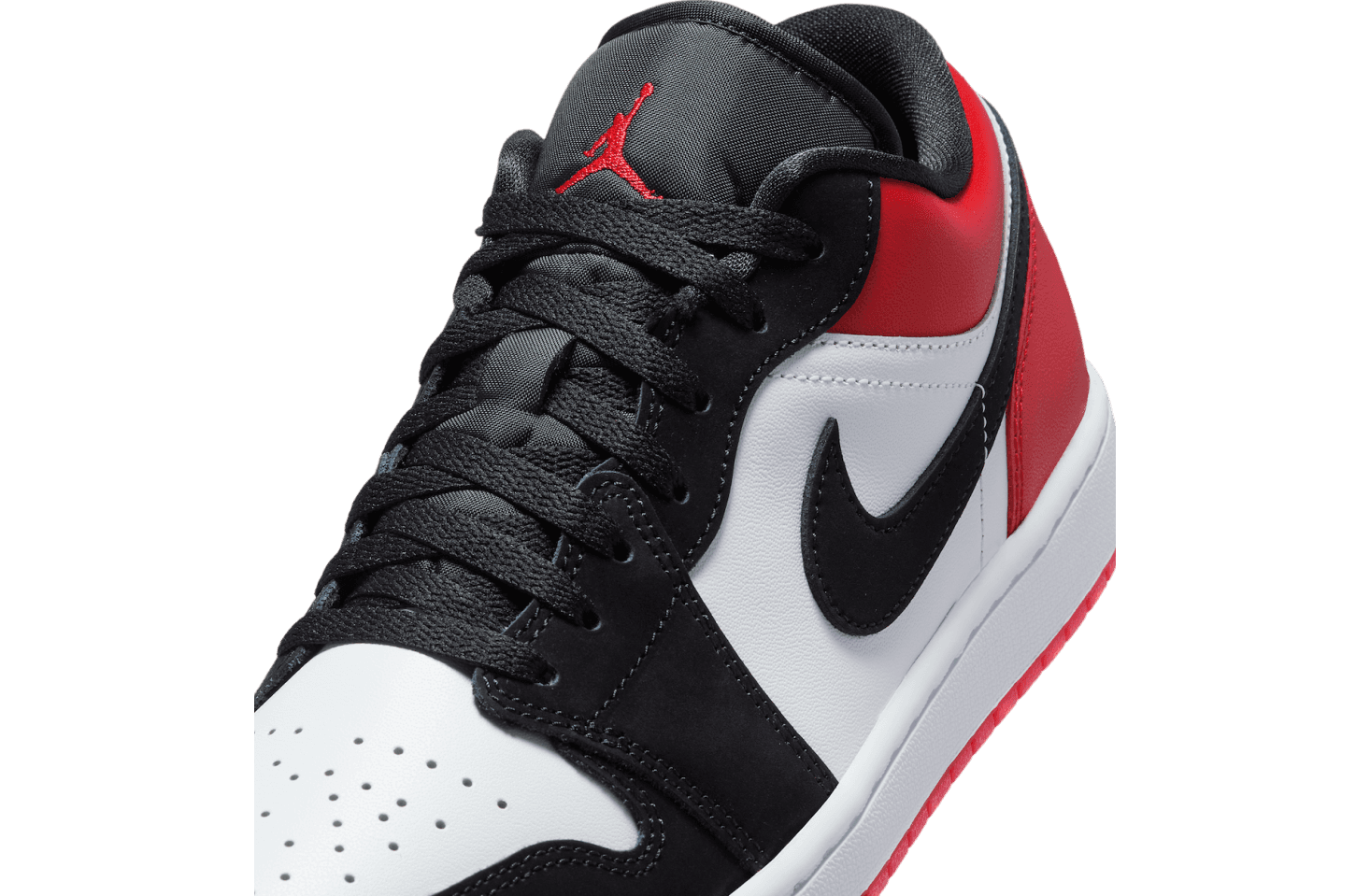 Air Jordan 1 Low Black Toe 2025 release photo 7