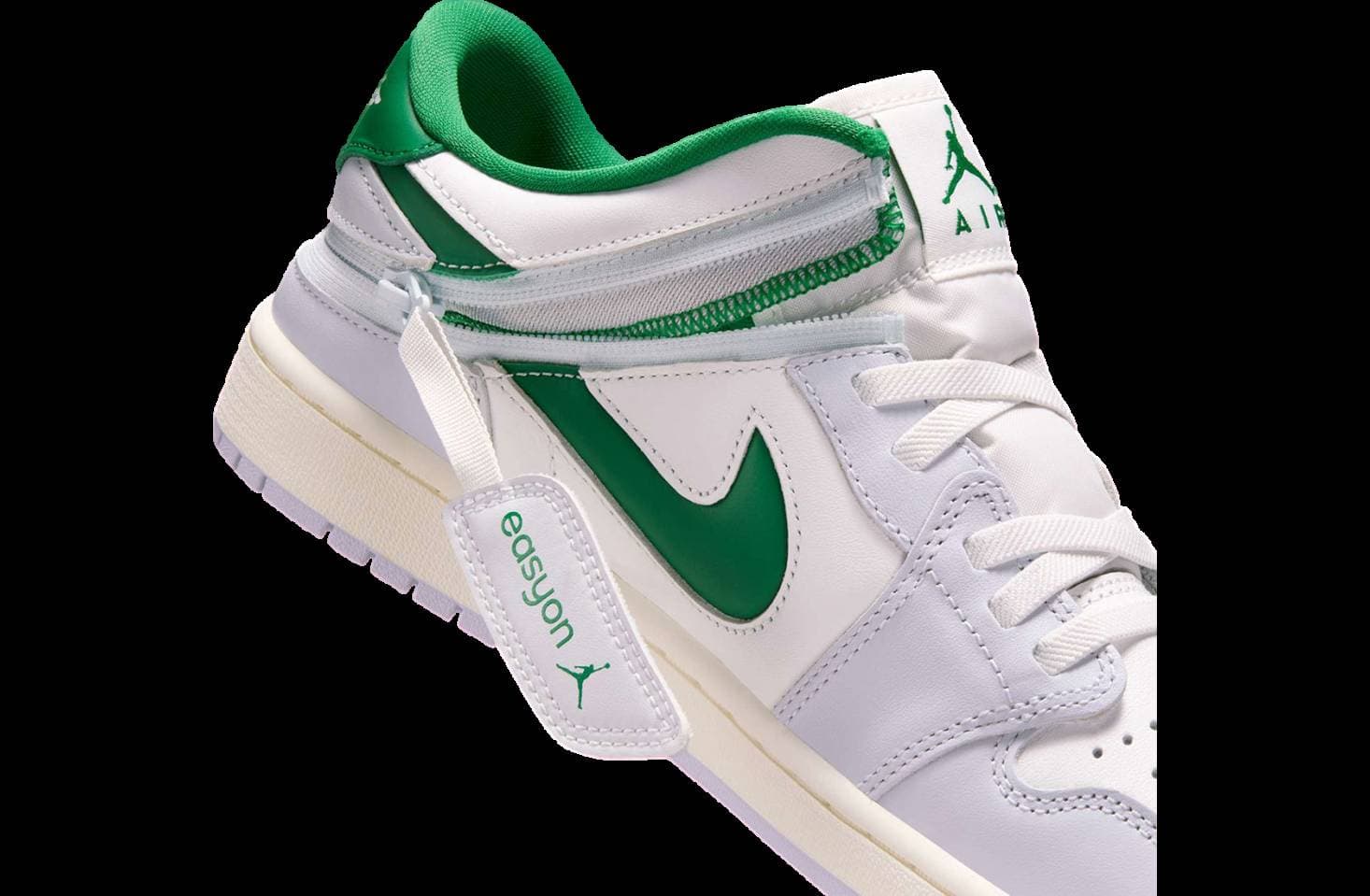 Air Jordan 1 Low EasyOn Grey / Green release photo 7