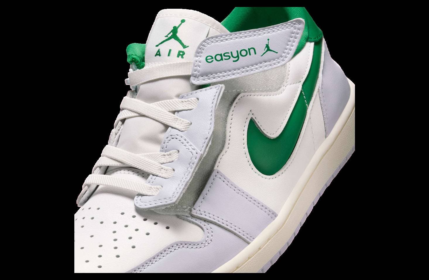 Air Jordan 1 Low EasyOn Grey / Green release photo 9