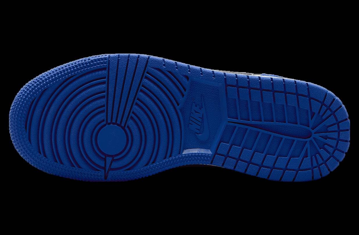 Air Jordan 1 Low Game Royal GS White / Game Royal release photo 2