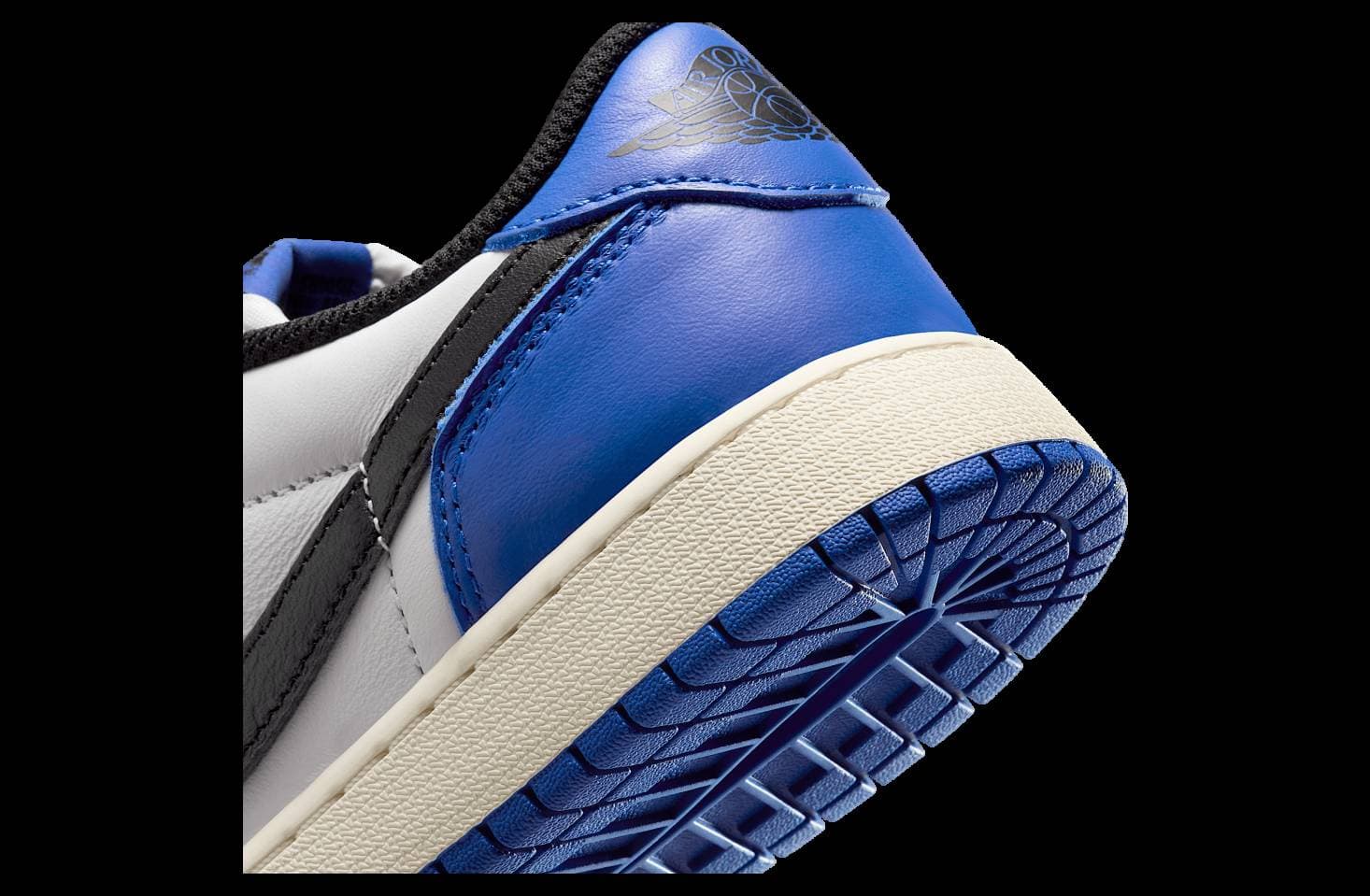 Air Jordan 1 Low Game Royal GS White / Game Royal release photo 8