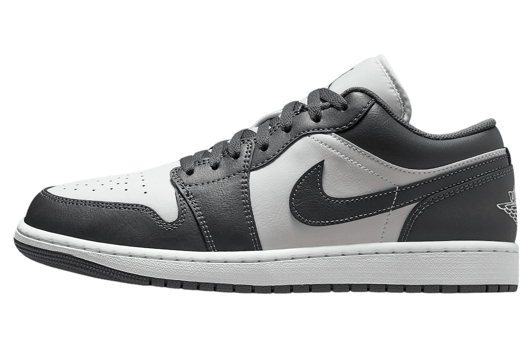 Air Jordan 1 Low Grey / White release photo 1