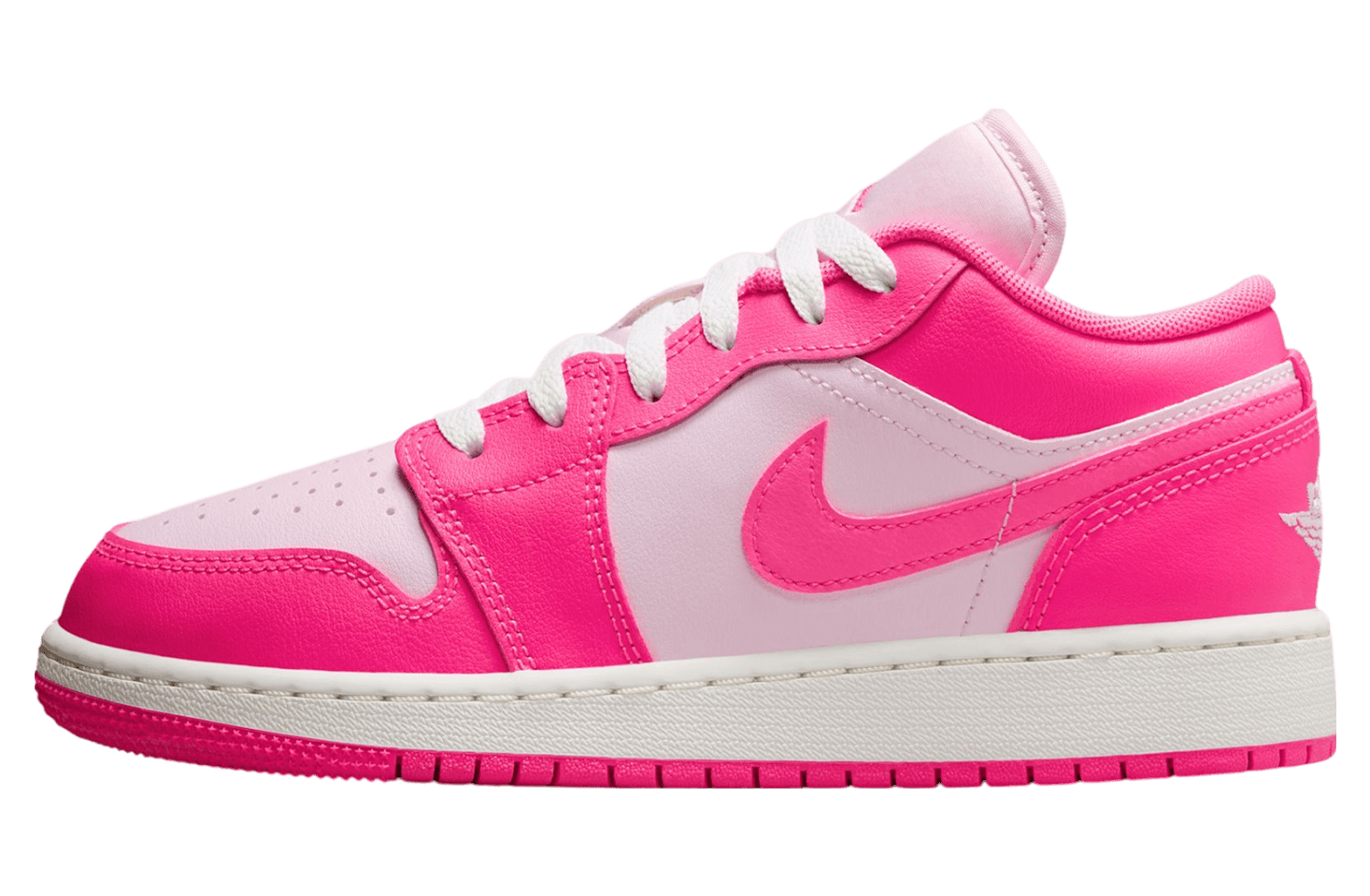 Air Jordan 1 Low GS Pink Foam release photo 1