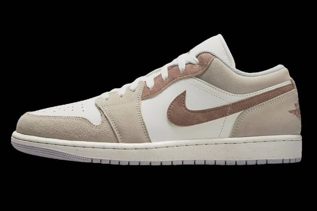 Air Jordan 1 Low Light Bone/Archaeo Brown Jordan release photo