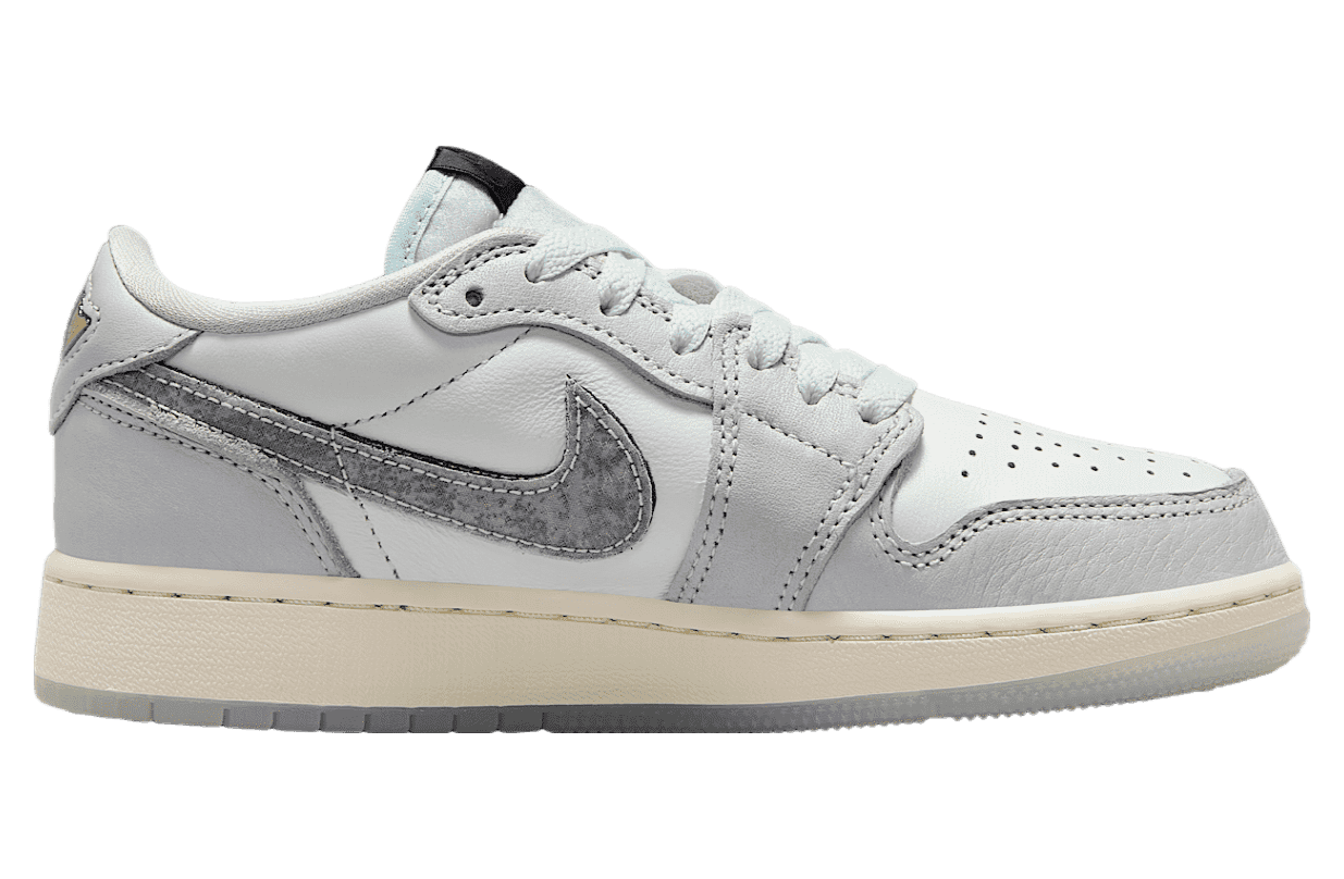 Air Jordan 1 Low Lny GS Summit White / Photon Dust release photo 3