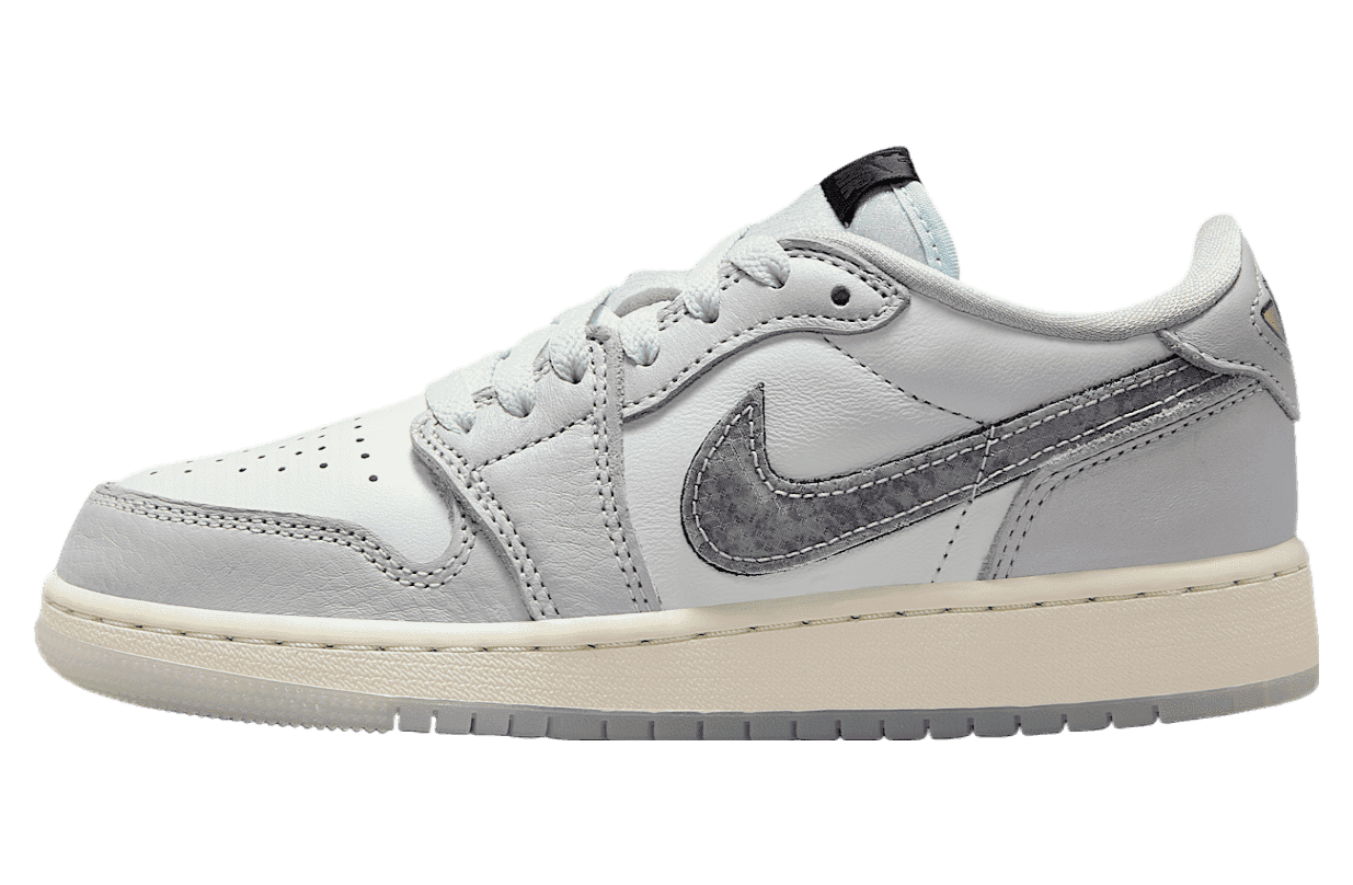 Air Jordan 1 Low Lny GS Summit White / Photon Dust Jordan release photo