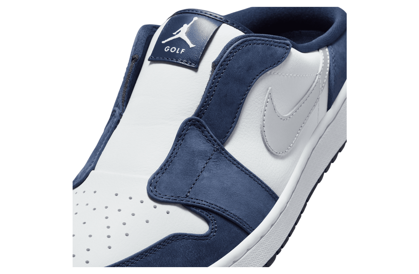 Air Jordan 1 Low Mule Golf White / Midnight Navy release photo 6