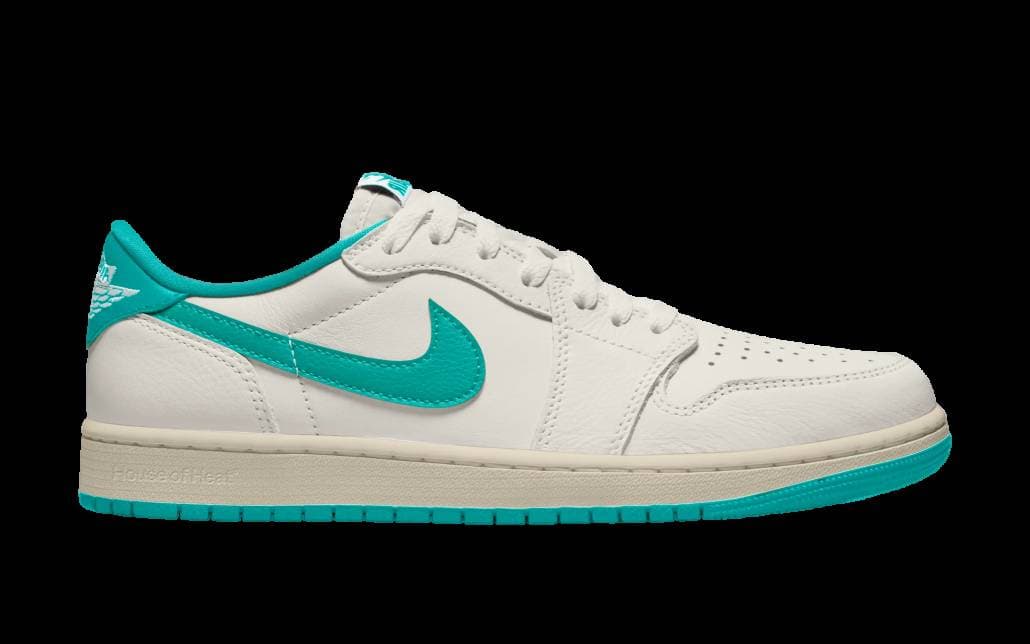 Air Jordan 1 Low OG WMNS Washed Teal release photo 3