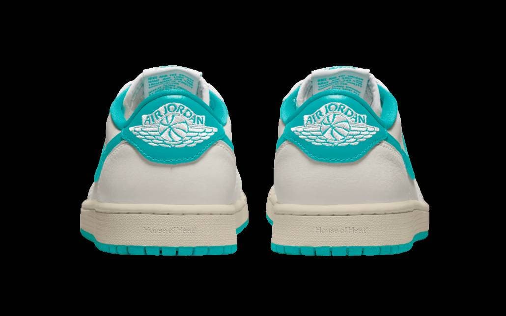 Air Jordan 1 Low OG WMNS Washed Teal release photo 4