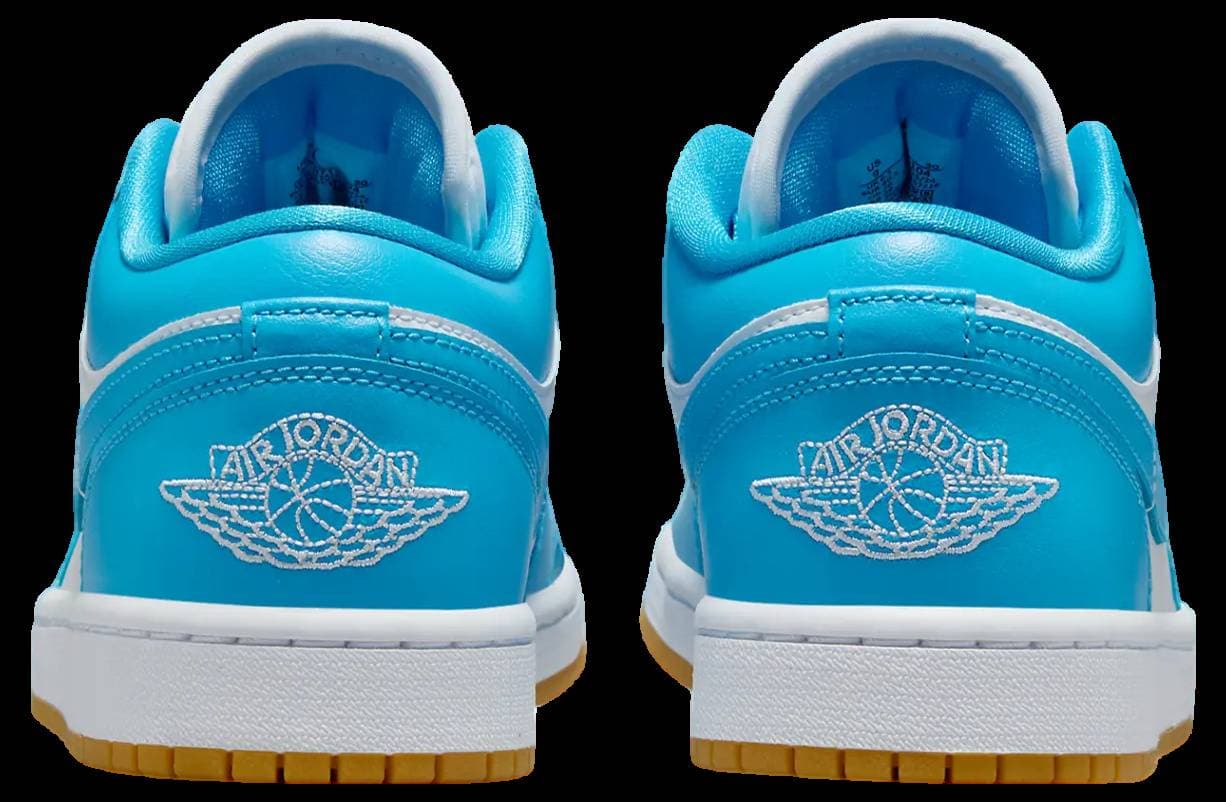 Air Jordan 1 Low White / Aquatone release photo 5