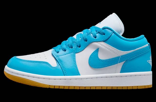 Air Jordan 1 Low White / Aquatone Jordan release photo