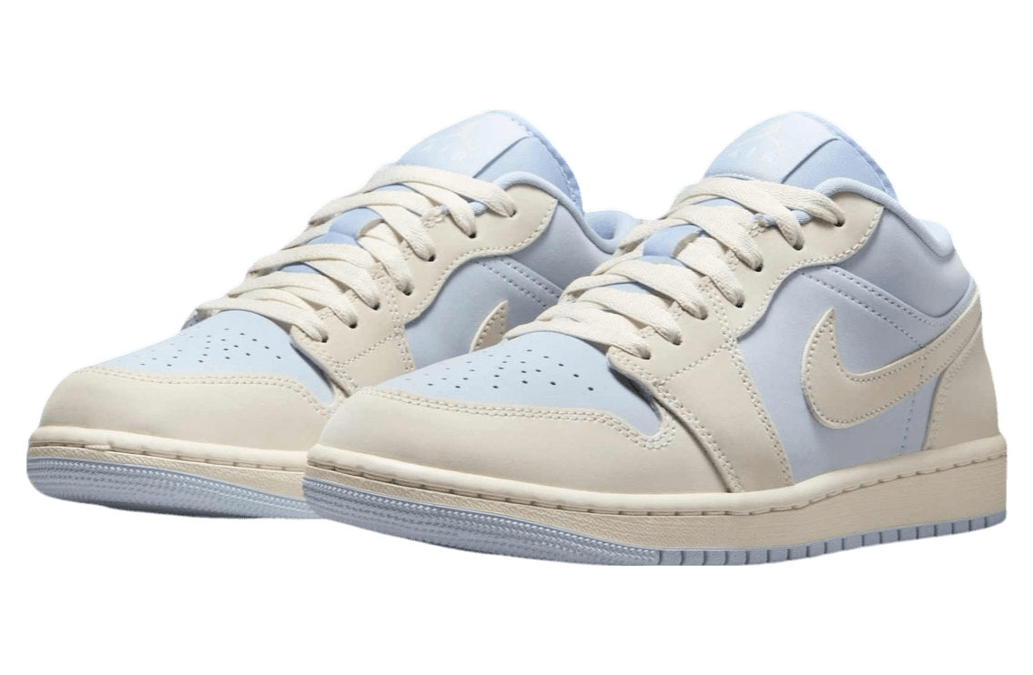 Air Jordan 1 Low WMNS Hydrogen Blue / Cream release photo 2