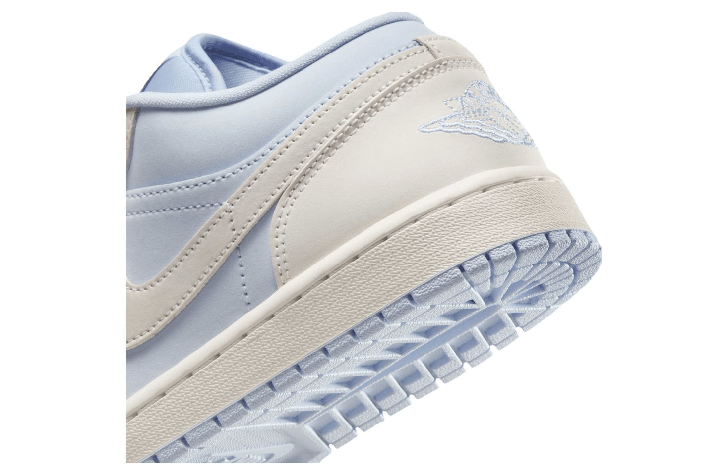 Air Jordan 1 Low WMNS Hydrogen Blue / Cream release photo 8
