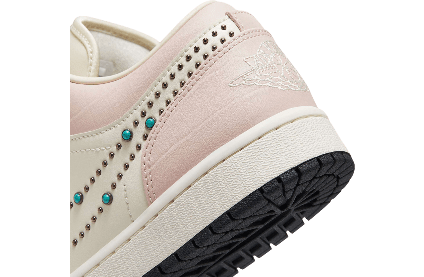 Air Jordan 1 Low WMNS Ivory / Turquoise release photo 3