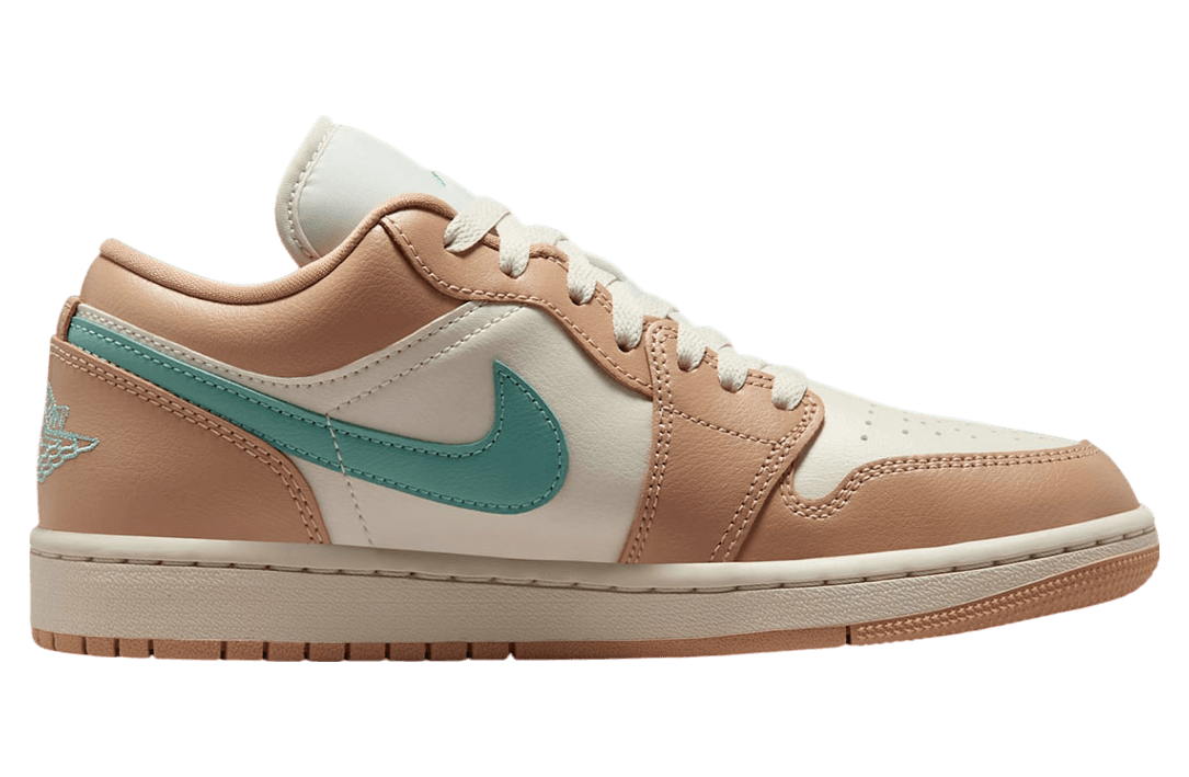 Air Jordan 1 Low WMNS Light Orewood Brown / Hemp release photo 2