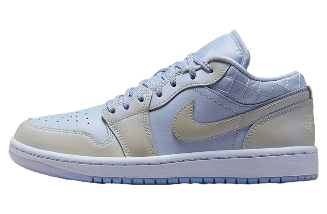 Air Jordan 1 Low WMNS Purple / Blue Jordan release photo