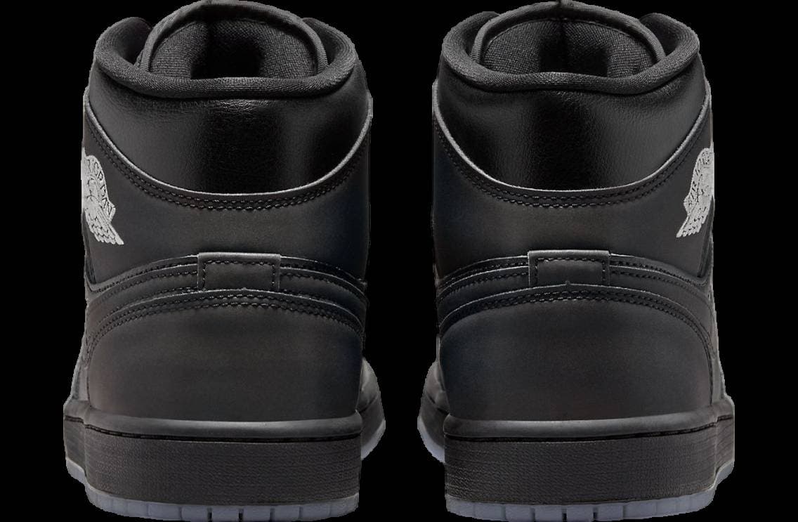 Air Jordan 1 Mid Black Metallic release photo 5