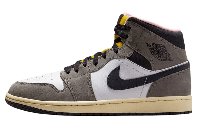 Air Jordan 1 Mid Cave Stone Jordan release photo